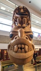 totem in Vancouver airport