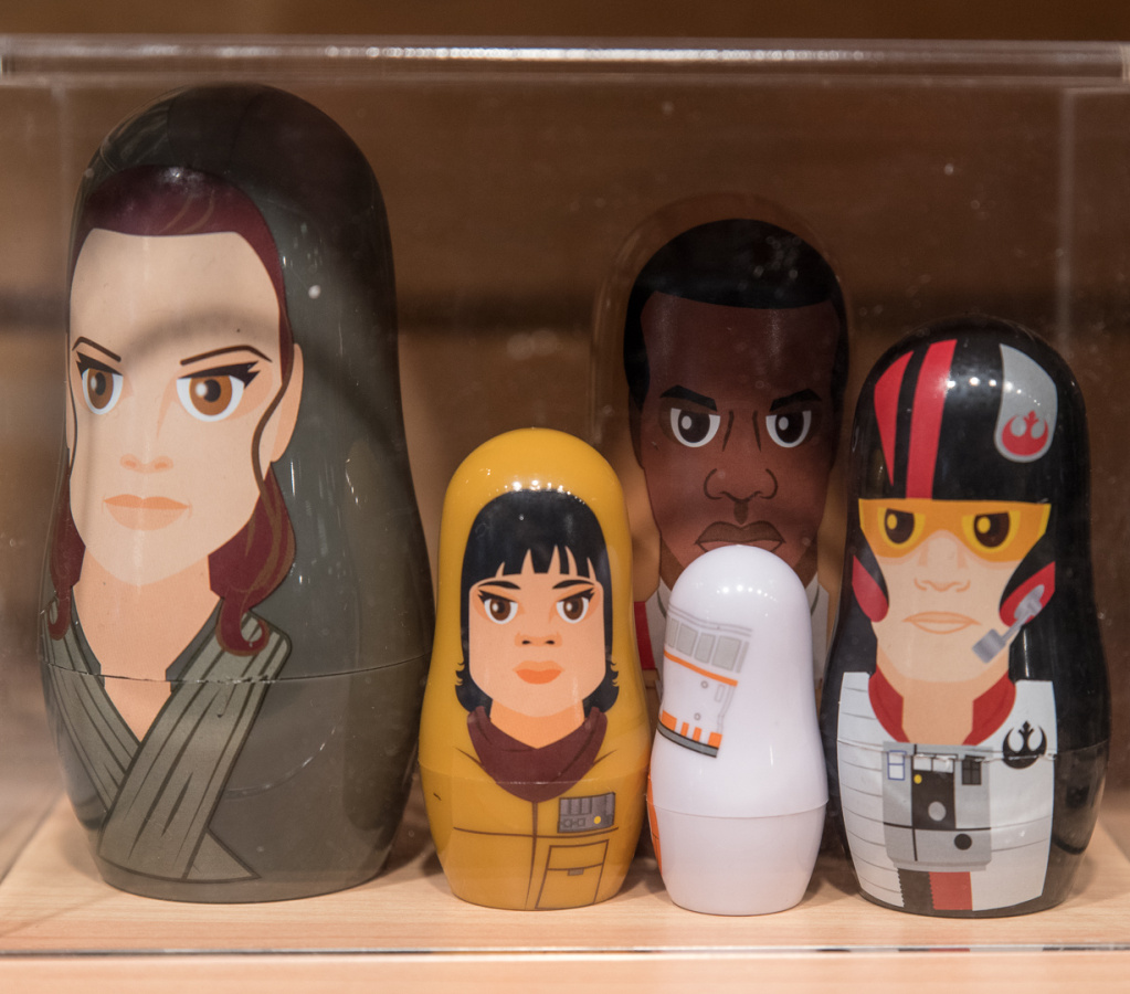 Last Jedi nesting dolls