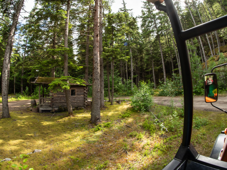 traveling to zipline location