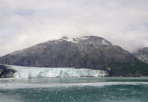 leaving Margerie Glacier