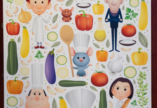 Ratatouille painting