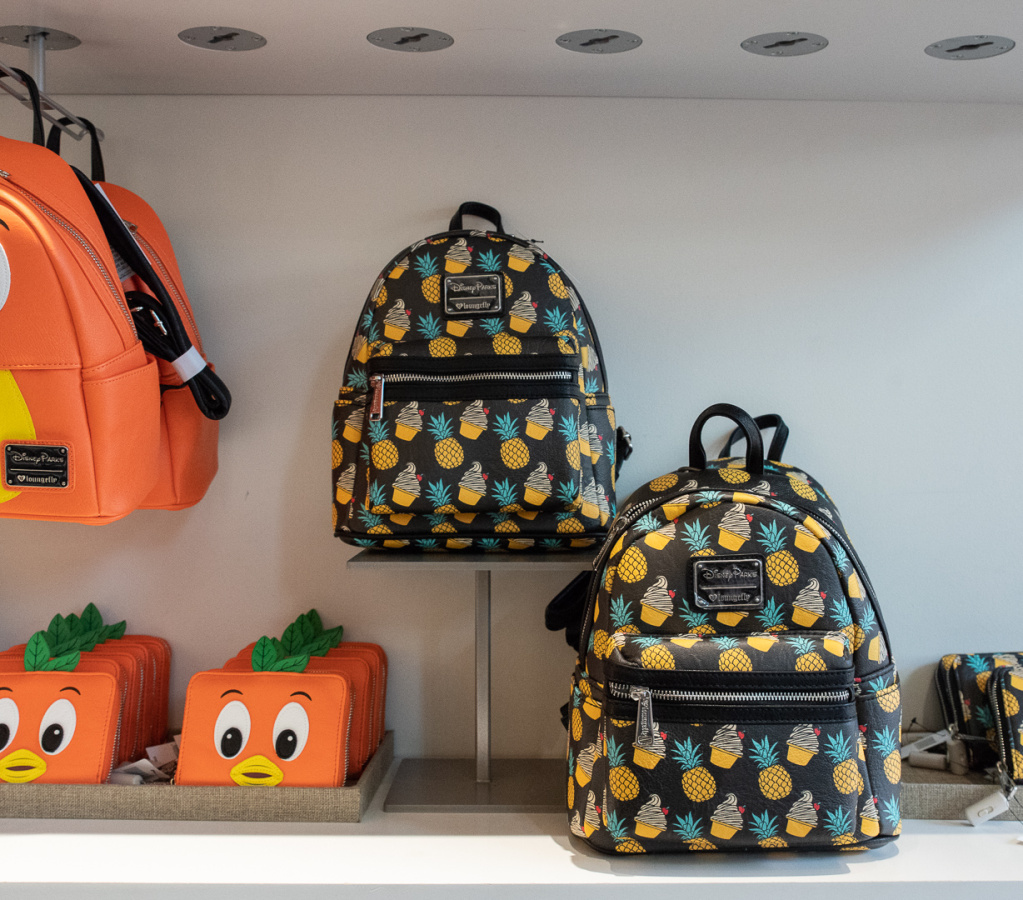 Orange Bird and Dole Whip bags