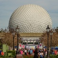 Spaceship Earth from lagoon