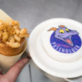 Lobster Bacon Macaroni & Cheese served in a Warm Bread Cone and 