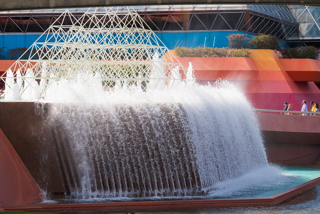 201901 WDW-061 Upside-down waterfall at Imagination Pavilion.jpg