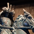 Samurai on horseback in Japan pavilion