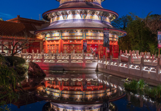 Temple of Heaven in China pavilion