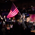 Jellyrolls, flags during God Bless the USA