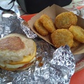 Canadian Bacon English Muffin from Yak & Yeti Local Food Cafes