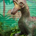 Dinosaur outside gift shop