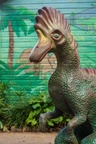 Dinosaur outside gift shop