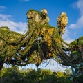 Floating mountains from Flight of Passage queue