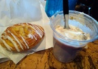 Apple danish and yogurt parfait from Contempo Cafe