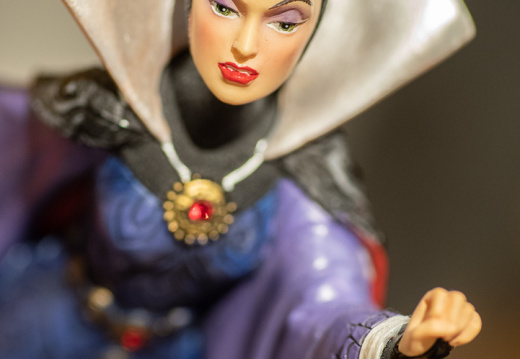 Evil queen from Snow White figure