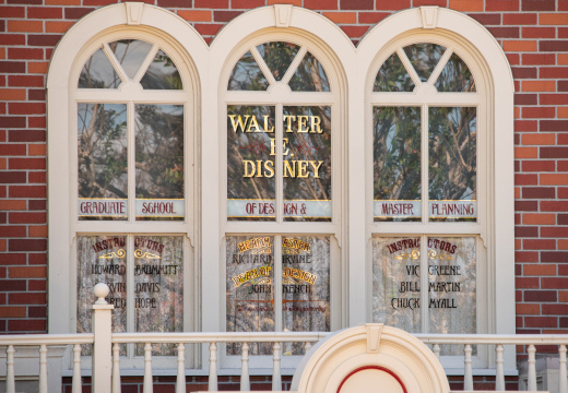 Walter Disney window