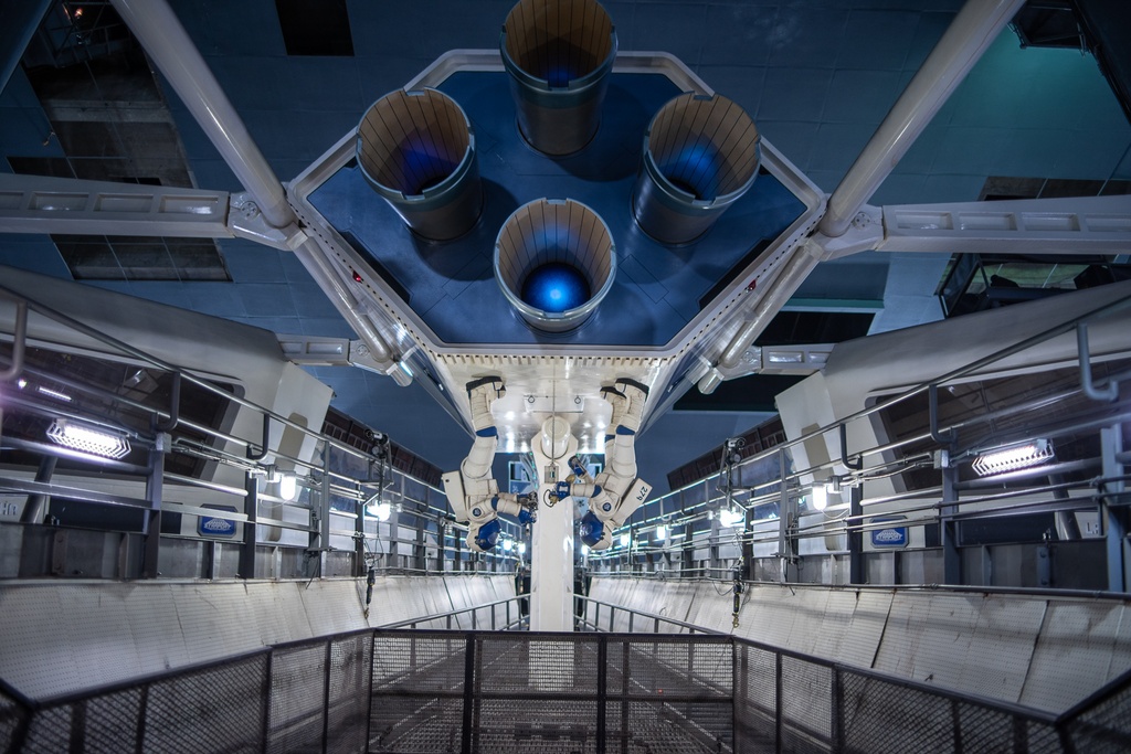 201901 WDW-351 Space Mountain lights-on from PeopleMover.jpg