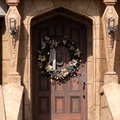 Haunted Mansion front door from Liberty Belle