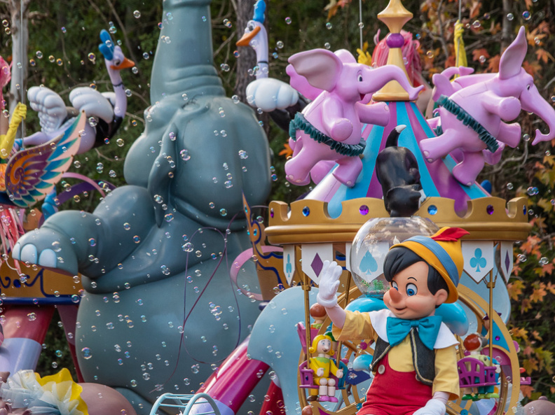 Pinocchio in Festival of Fantasy Parade