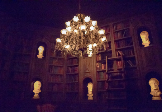 Haunted Mansion on-ride