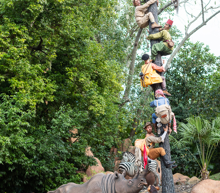 Jungle Cruise on-ride