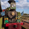 Roger E Broggie train in Main Street station