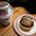 Yogurt parfait and peanut butter pie from Contempo Cafe