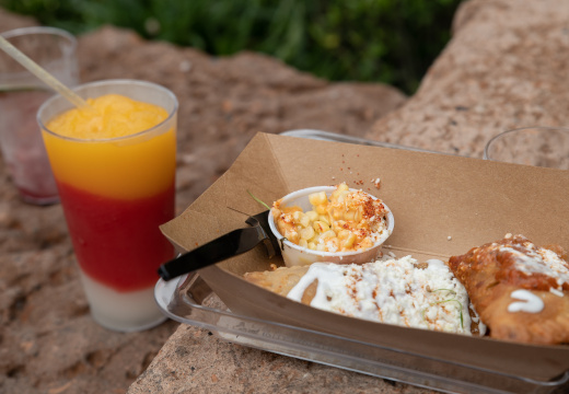 Third drink, Fiesta Margarita, Empanadas de Barbacoa