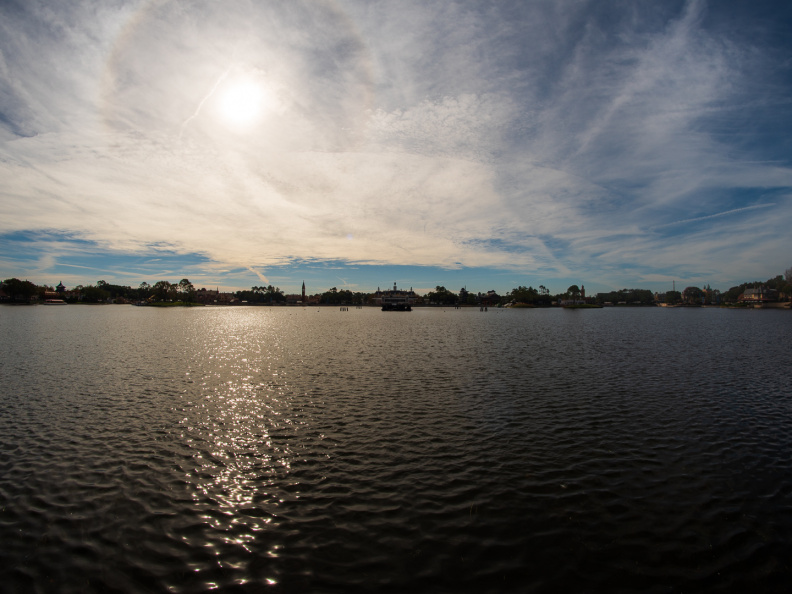 Epcot World Showcase lagoon