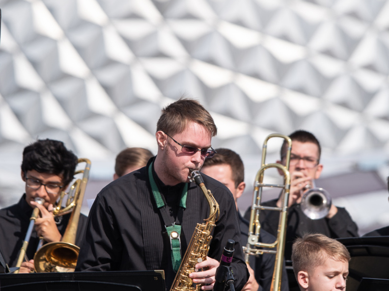 High school (Winter Garden maybe) jazz band