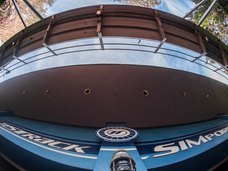 View from Test Track exit with ride vehicle