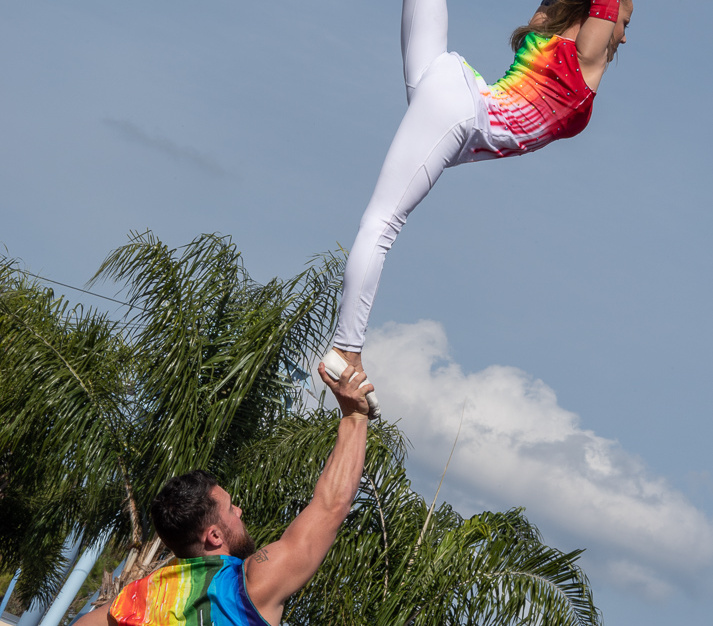 Art Defying Gravity show