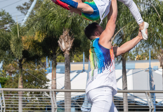 Art Defying Gravity show