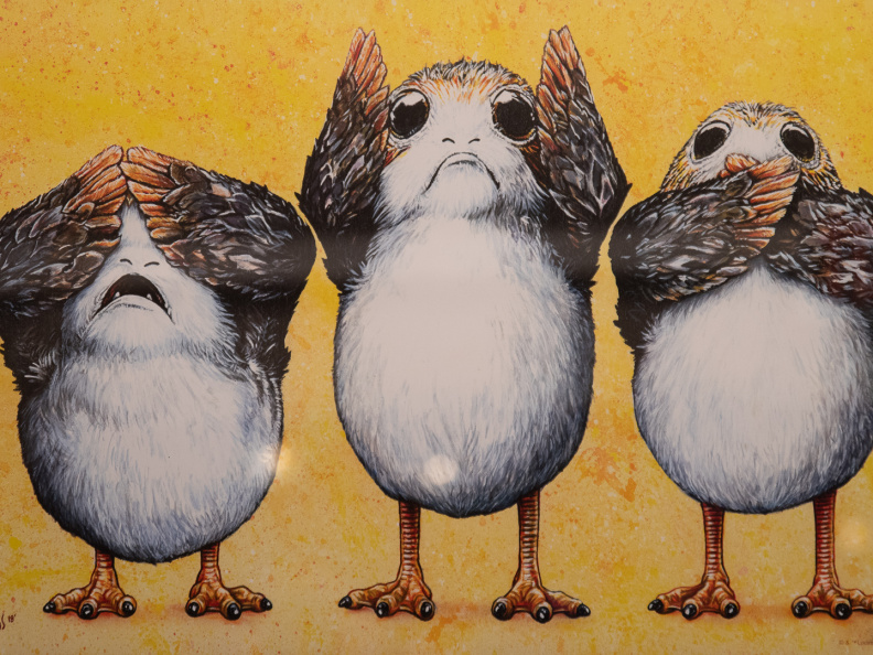 Porg No Evil by Craig Skaggs