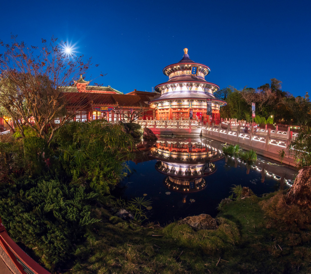 Temple of Heaven in China pavilion