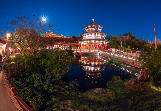 Temple of Heaven in China pavilion
