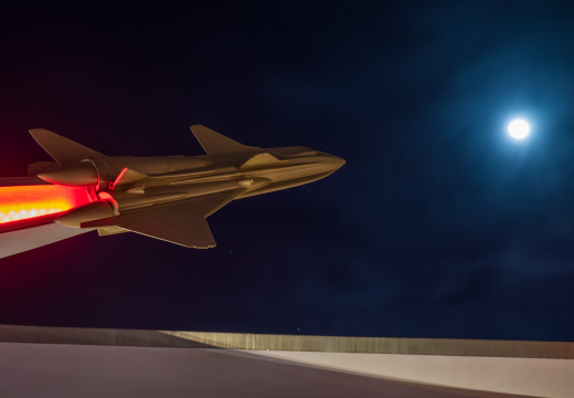 X-2 Deep Space Shuttle pointed to moon