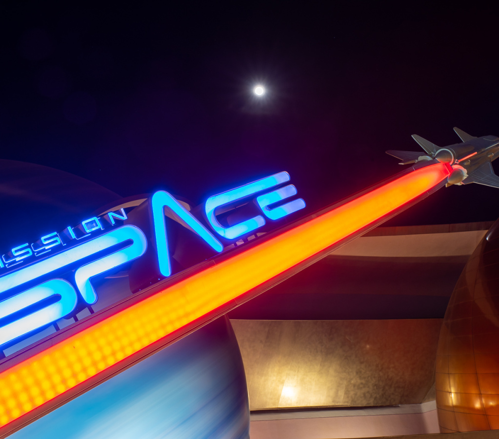 Mission Space sign