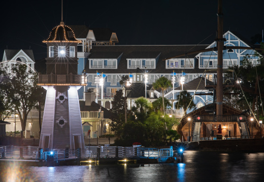 Beach Club lighthouse from Boardwalk room