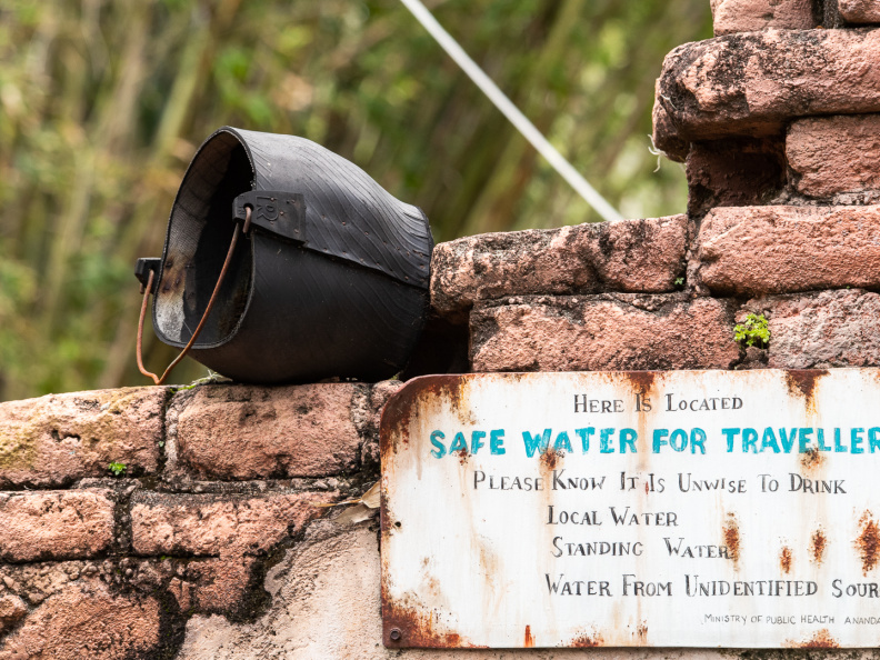 Safe water for travellers