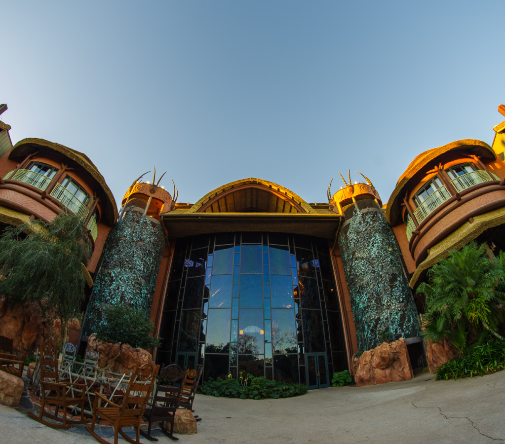 Animal Kingdom Lodge Jambo from savanna