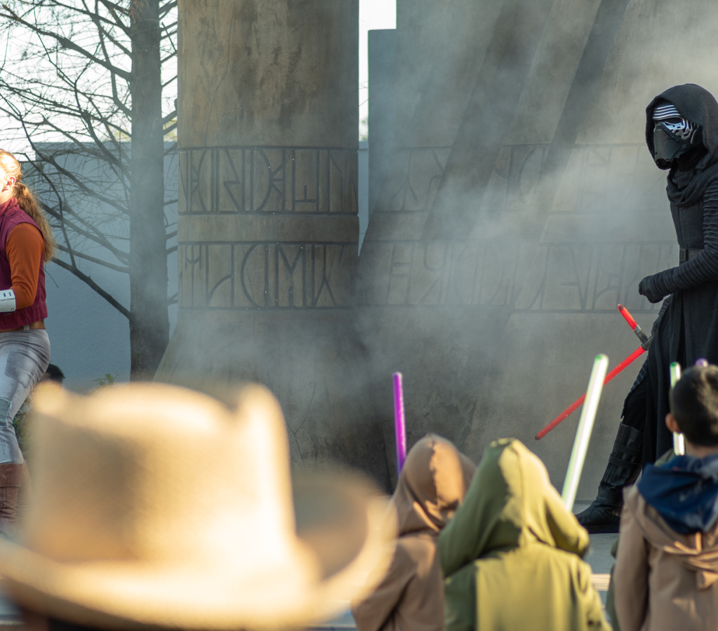 Kylo Ren in Jedi Training Academy