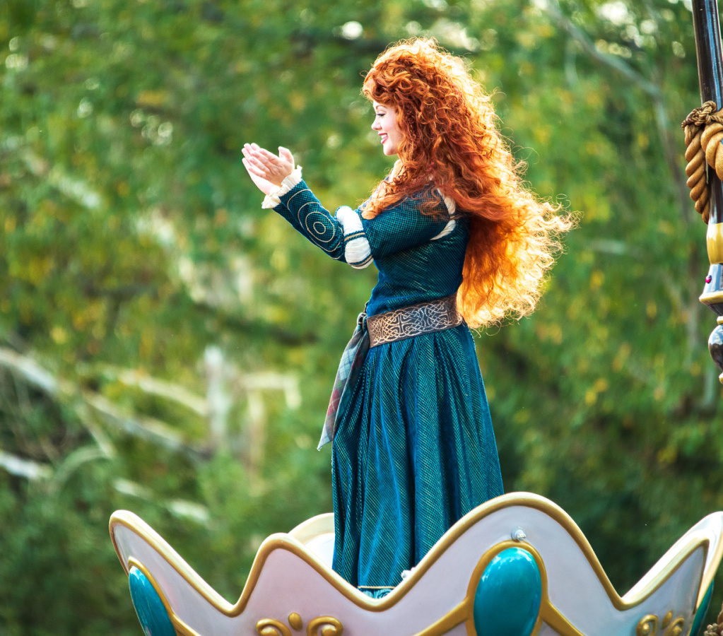 Merida in Festival of Fantasy Parade