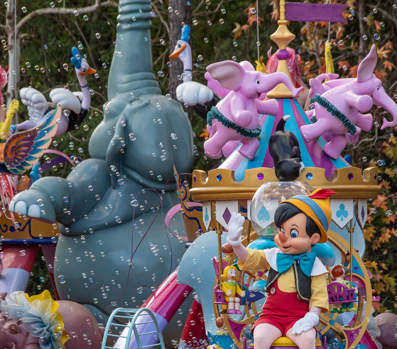 Pinocchio in Festival of Fantasy Parade
