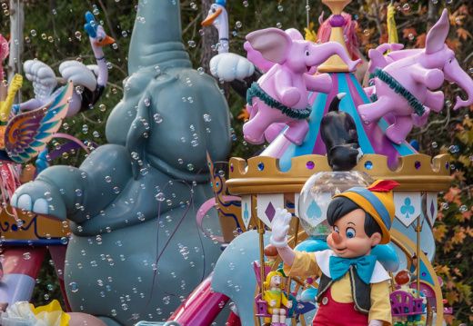 Pinocchio in Festival of Fantasy Parade
