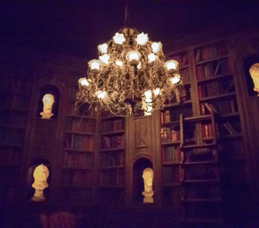 Haunted Mansion on-ride