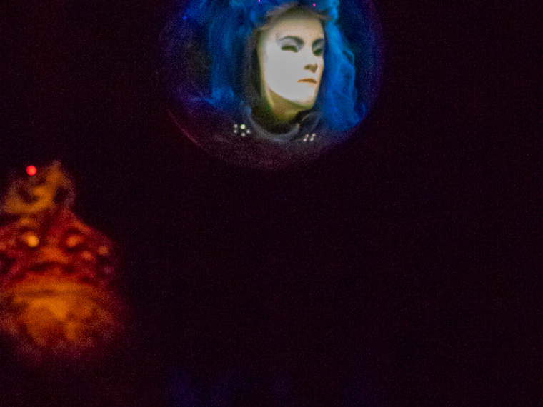 Haunted Mansion on-ride