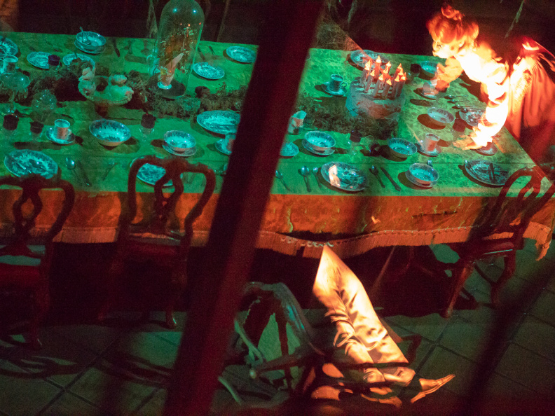 Haunted Mansion on-ride