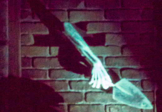 Haunted Mansion on-ride