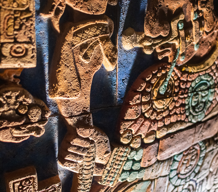 Mexico pyramid outside