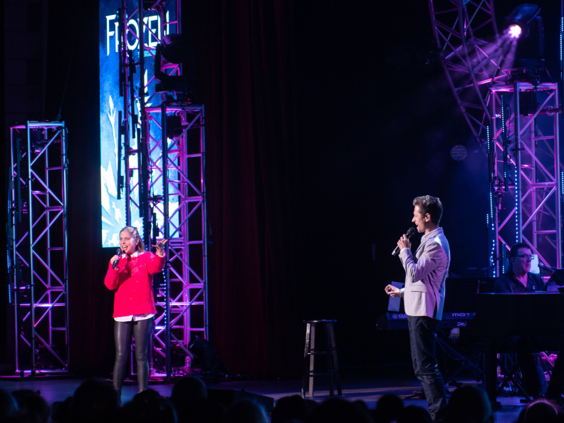 Kerry Butler & Kevin Massey in Disney on Broadway concert series